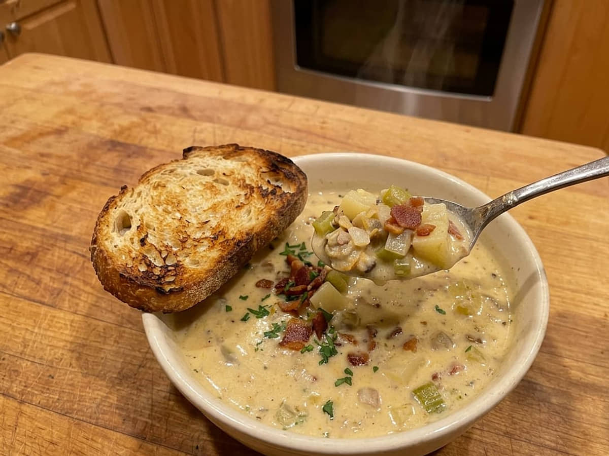 clam chowder — New England Clam Chowder