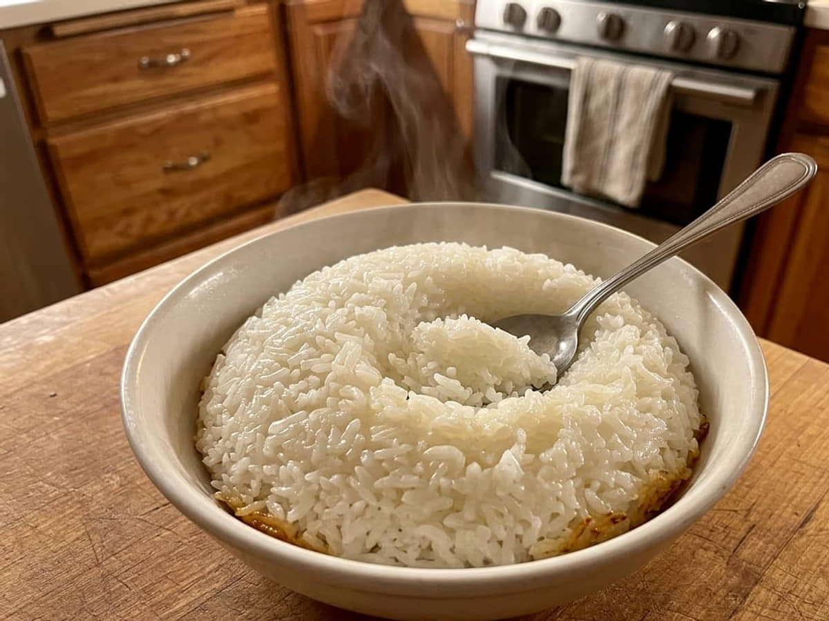 white rice — How to Cook Fluffy White Rice