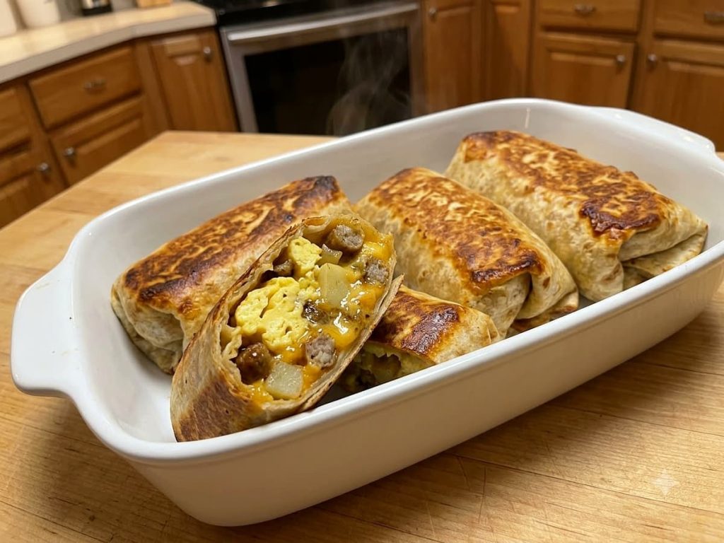 Hearty Breakfast Burritos