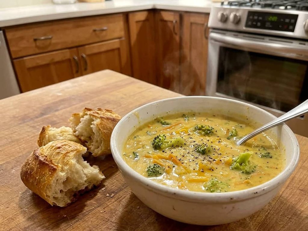 Creamy Broccoli Cheddar Soup