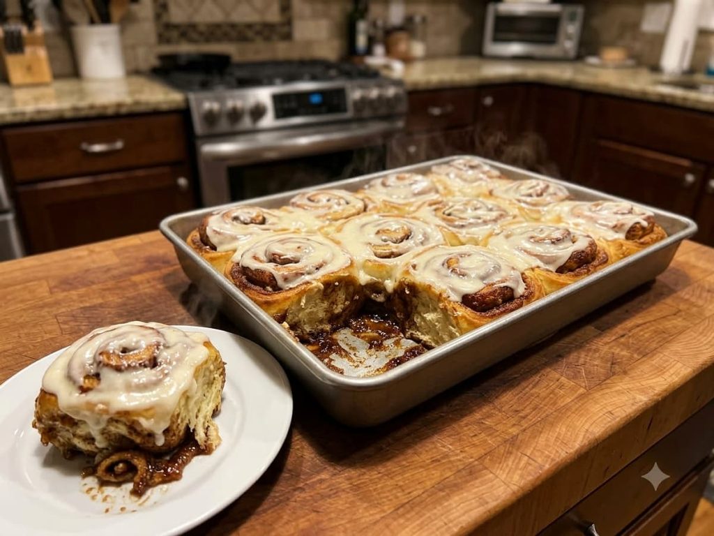 Gooey Homemade Cinnamon Rolls