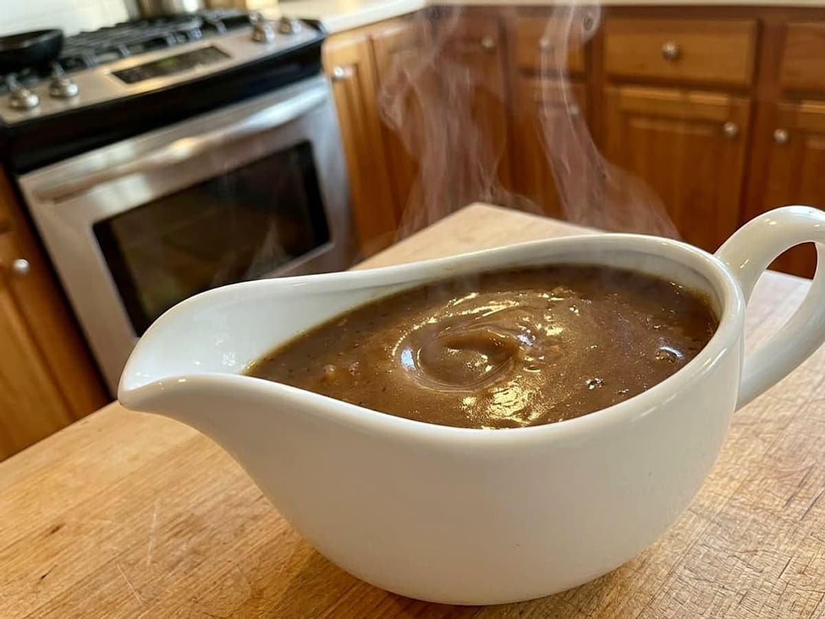 how to make gravy — Smooth Gravy from Drippings