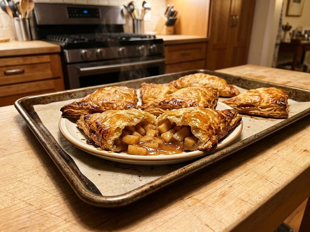 Flaky Homemade Apple Turnovers