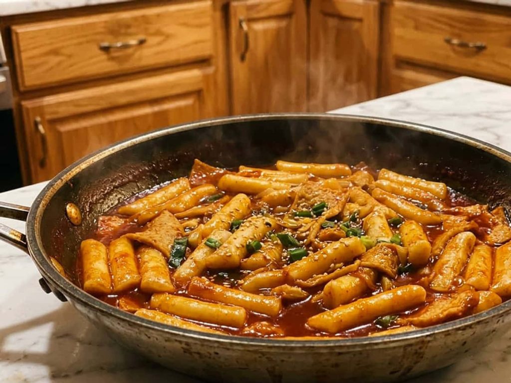Chewy Spicy Tteokbokki