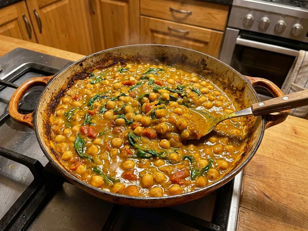 Easy Weeknight Chickpea Curry