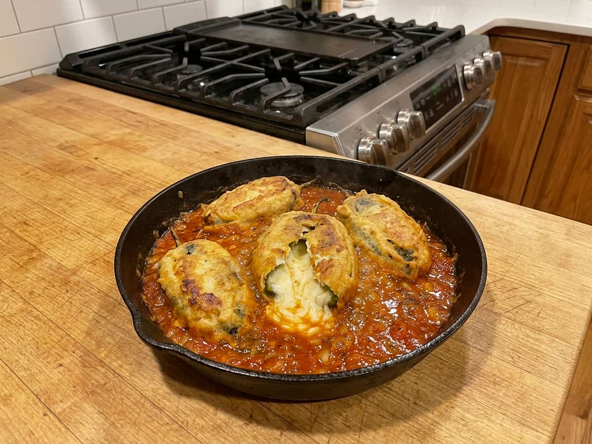 chiles rellenos — Fluffy Chiles Rellenos