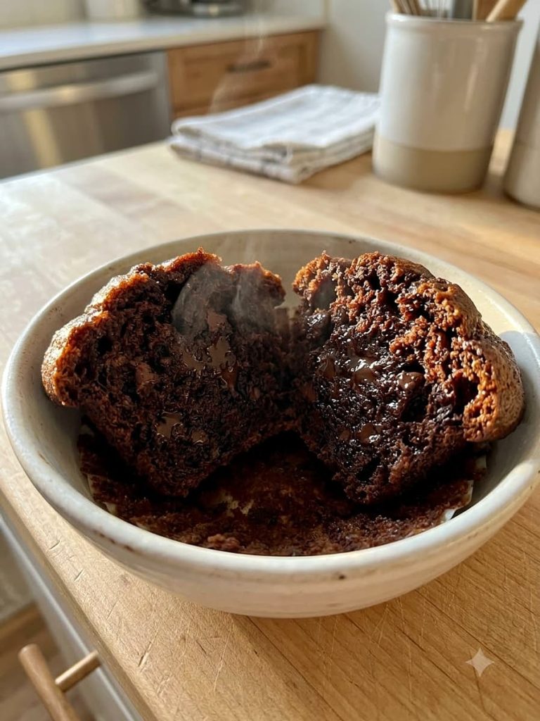 close up of chocolate muffins