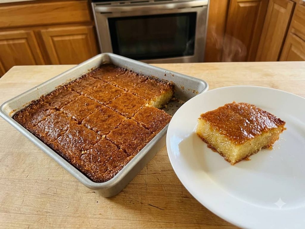 Classic Semolina Basbousa