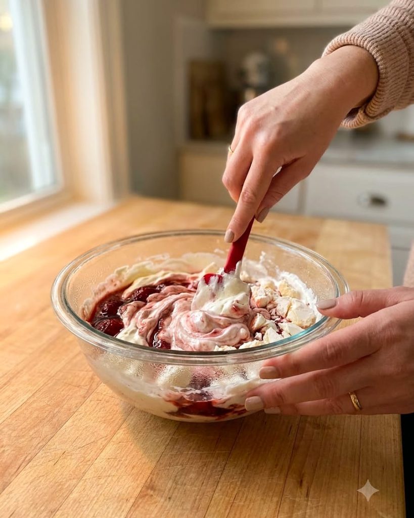 serving easy eton mess