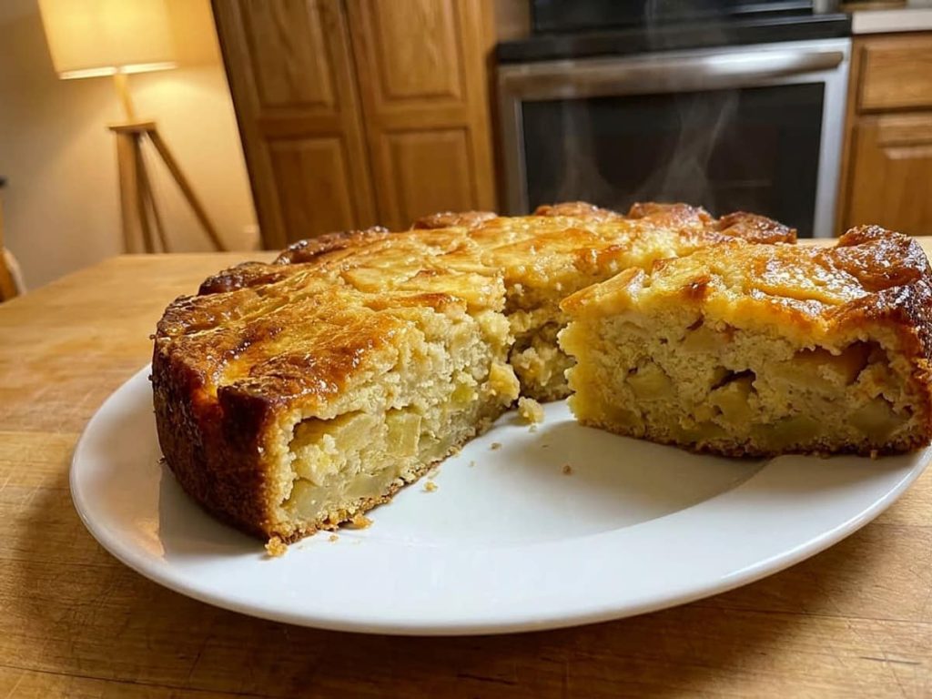 Classic French Apple Cake