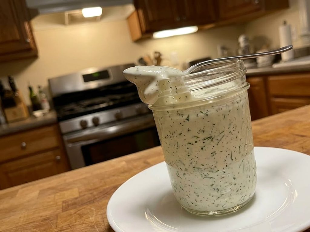 Creamy Homemade Ranch Dressing