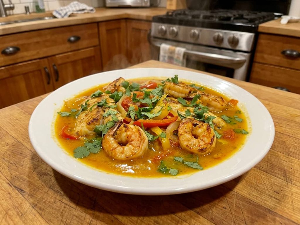 Brazilian Moqueca (Fish and Shrimp Stew)