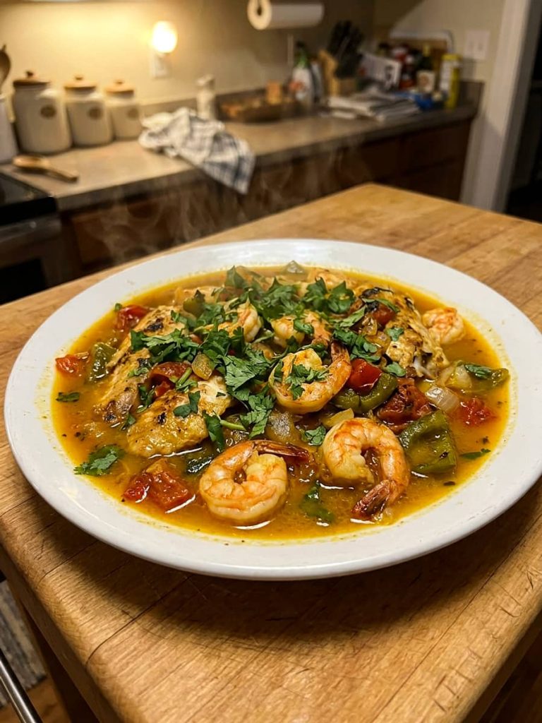 close up of moqueca