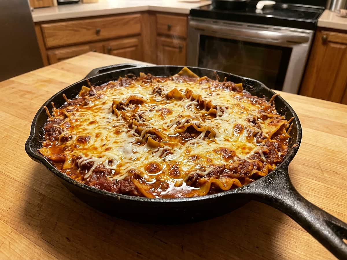 one pot lasagna — Skillet One-Pot Lasagna