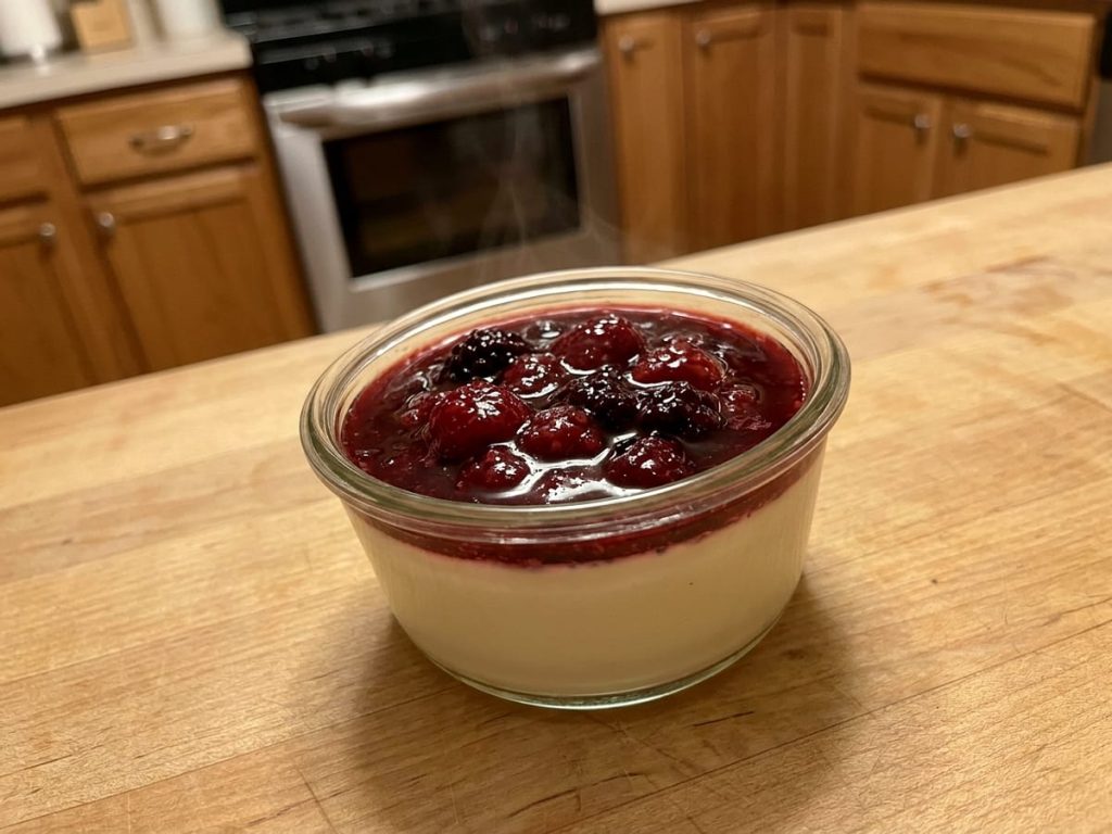 Silky Panna Cotta