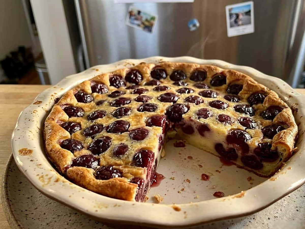 clafoutis — Simple Classic Cherry Clafoutis