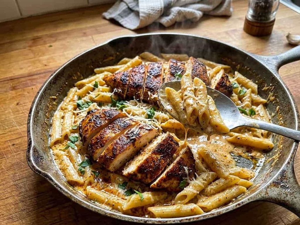 Creamy Cajun Chicken Pasta