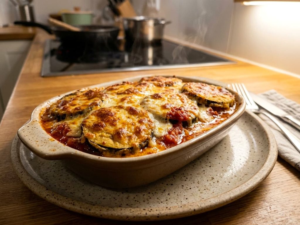 Crispy Eggplant Parmesan