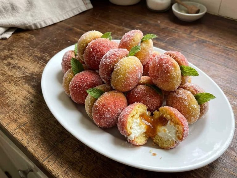 italian peach cookies — Italian Peach Cookies (Pesche Dolci)