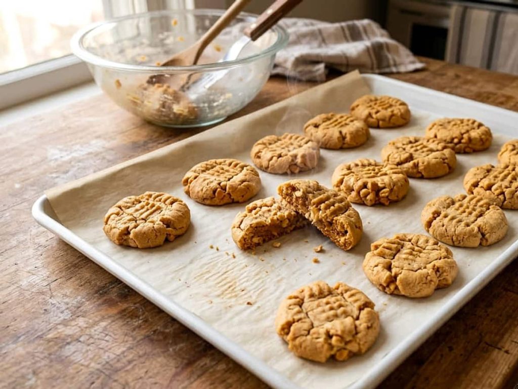 Chewy Peanut Butter Cookies