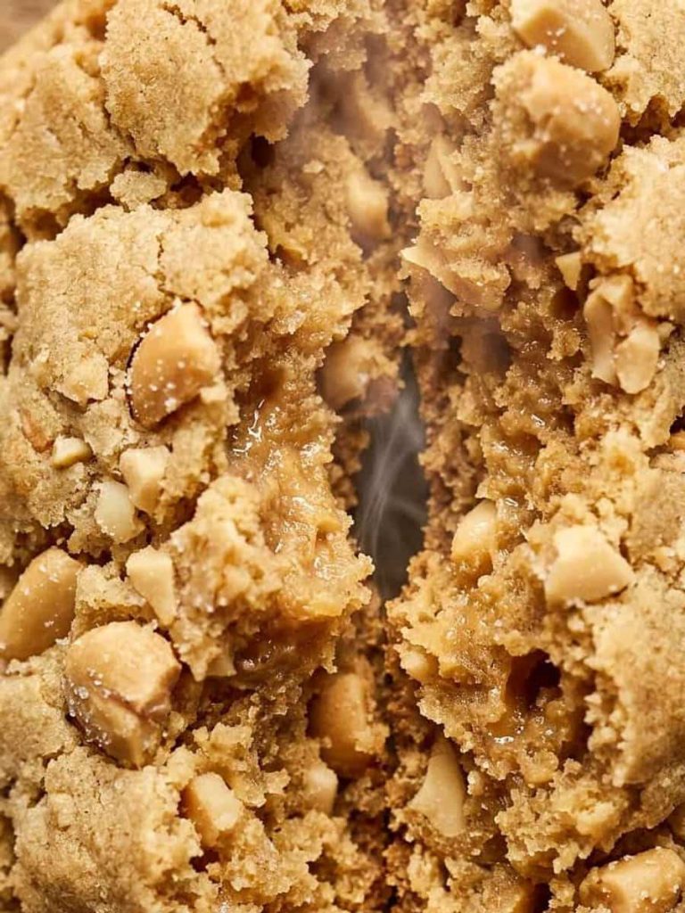close up of peanut butter cookies