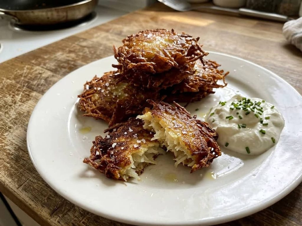 Crispy Potato Latkes