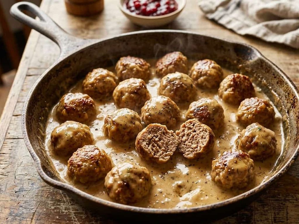 Creamy Swedish Meatballs