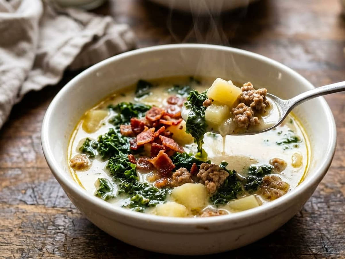 zuppa toscana — Creamy Zuppa Toscana (One Pot)
